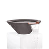 31" Round Concrete Cazo Water Bowl by The Outdoor Plus