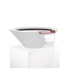 31" Round Concrete Cazo Water Bowl by The Outdoor Plus