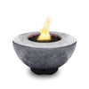 The Outdoor Plus 37" Sienna Concrete Gas Fire Pit in rustic gray boasts a weathered, aged appearance that brings a vintage charm to any outdoor space. This bowl-shaped fire pit is crafted from durable concrete, ensuring long-lasting use while providing a cozy, rustic ambiance. Perfect for outdoor entertaining, its rustic gray finish blends seamlessly with natural surroundings.