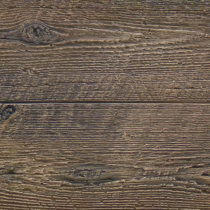 Oak wood grain texture swatch for The Outdoor Plus 48-inch Coronado Wood Grain Concrete Gas Fire Pit. This swatch showcases the rich, warm tones and realistic grain patterns of natural oak, making it an ideal choice for those seeking a classic wood appearance. The oak finish pairs beautifully with rustic, traditional, or contemporary outdoor designs, adding warmth and character to any patio setting