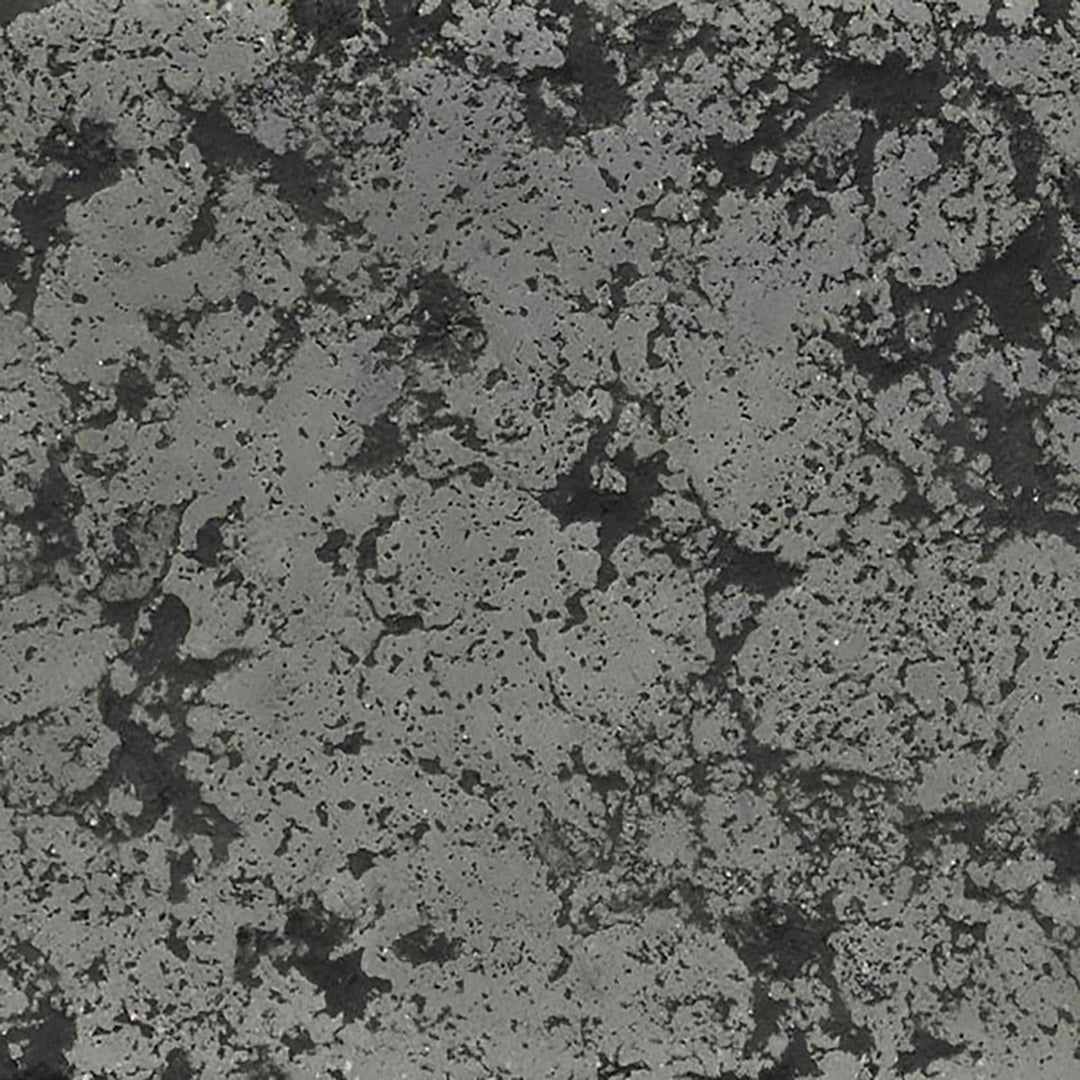 The Outdoor Plus 60 Del Mar Concrete Gas Fire Pit swatch in rustic gray, featuring a rugged stone pattern that adds depth and texture to outdoor fire bowls. This gray swatch is perfect for achieving a natural stone look in commercial fire pits.