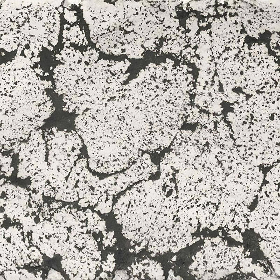 The Outdoor Plus 60 Del Mar Concrete Gas Fire Pit swatch in rustic white, designed with a marble-like finish for a classic, clean aesthetic. This color brings a timeless elegance to patio fire pits, enhancing outdoor decor with a white, textured appearance.