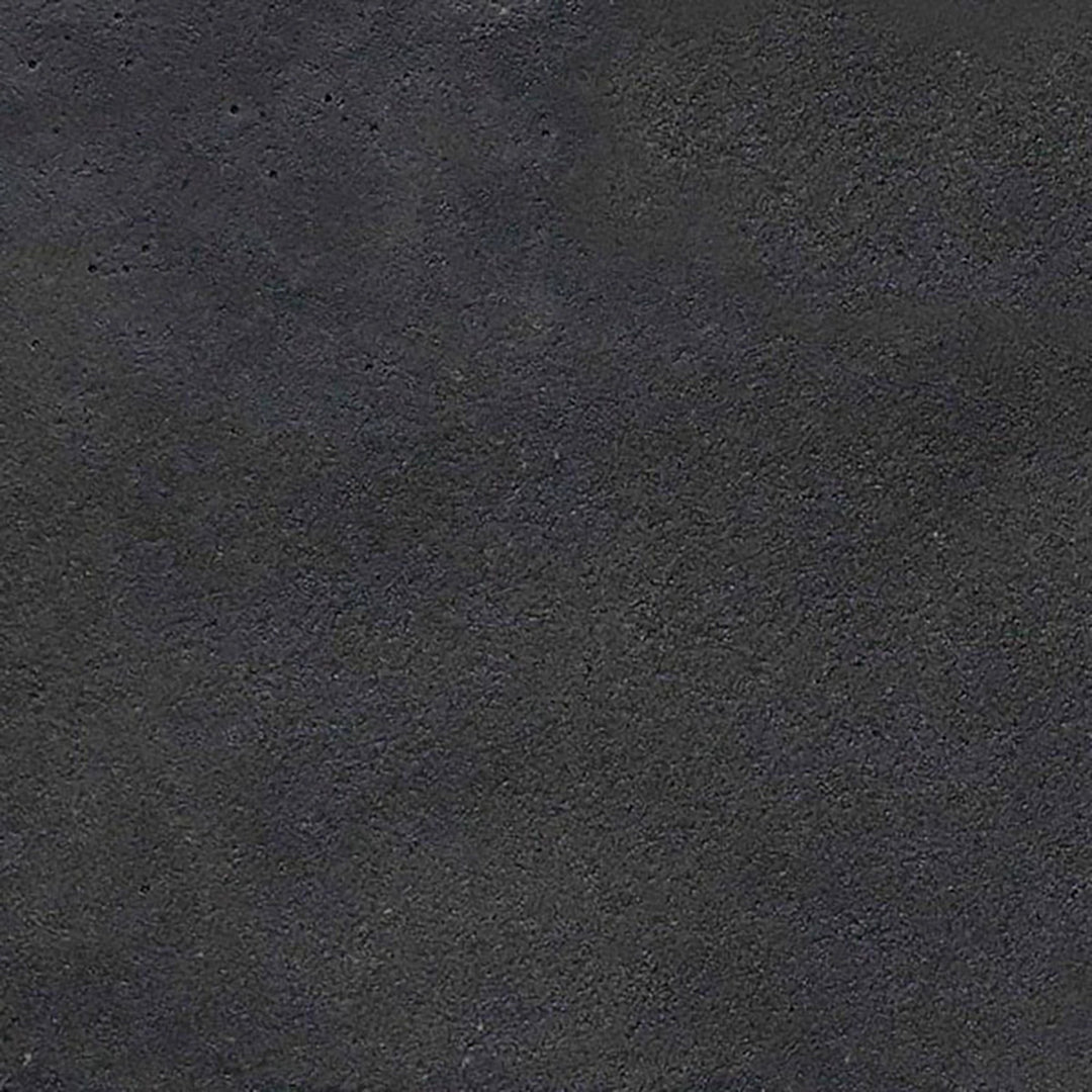 The Outdoor Plus 60 Del Mar Concrete Gas Fire Pit swatch in slate, featuring a dark textured finish perfect for contemporary outdoor fire pits. This slate color adds a bold and dramatic touch to patio fire tables, ideal for sophisticated outdoor designs.