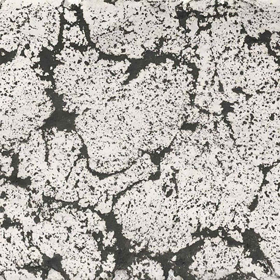 The Outdoor Plus 72-inch Del Mar Concrete Gas Fire Pit swatch in rustic white, with a light speckled pattern that gives an organic, textured feel. Perfect for outdoor spaces aiming for a rustic, weathered aesthetic.