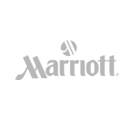 logo of the Marriott Hotel on a white background