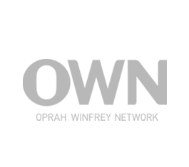 logo of the OWN Network on a white background