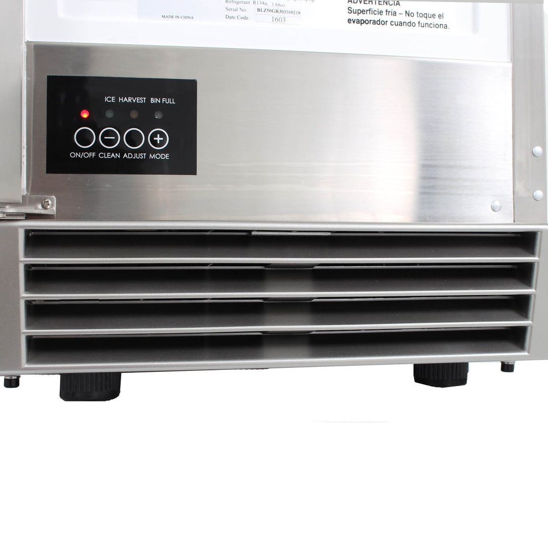 15" Blaze 50 LB Outdoor Ice Maker - Starfire Direct