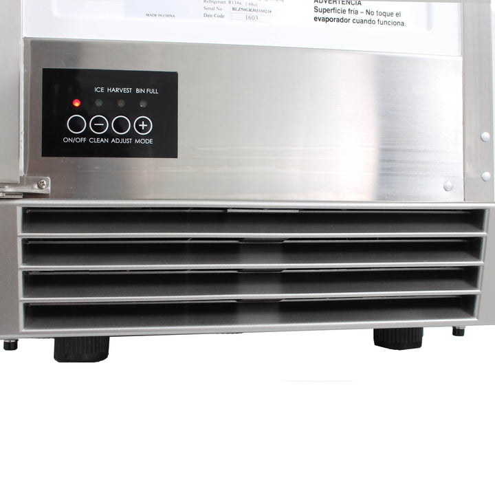 15" Blaze 50 LB Outdoor Ice Maker - Starfire Direct