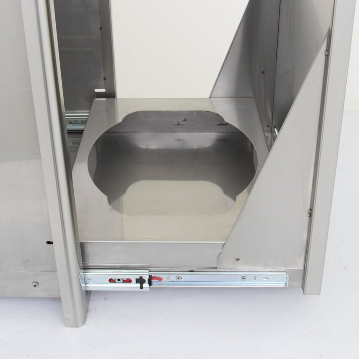 18" Blaze Roll Out Trash or Propane Tank Storage Drawer - Starfire Direct