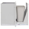 18" Blaze Roll Out Trash or Propane Tank Storage Drawer - Starfire Direct