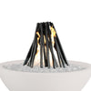 18" Steel Log Ornament Set - Starfire Direct