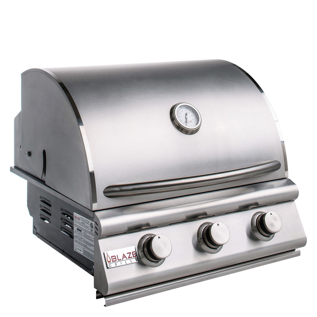 25" 3-Burner Built-In Grill - Starfire Direct