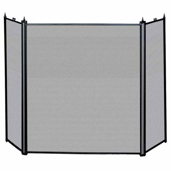 3 Fold Black Finish Screen - Starfire Direct