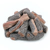 30" Deluxe Split Bark Fire Pit Gas Logs