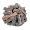 30" Deluxe Split Bark Fire Pit Gas Logs