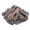 30" Deluxe Split Bark Fire Pit Gas Logs