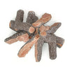 30" Split Bark Fire Pit Gas Logs