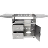 34" Blaze 3 Burner Professional Grill Cart - Starfire Direct