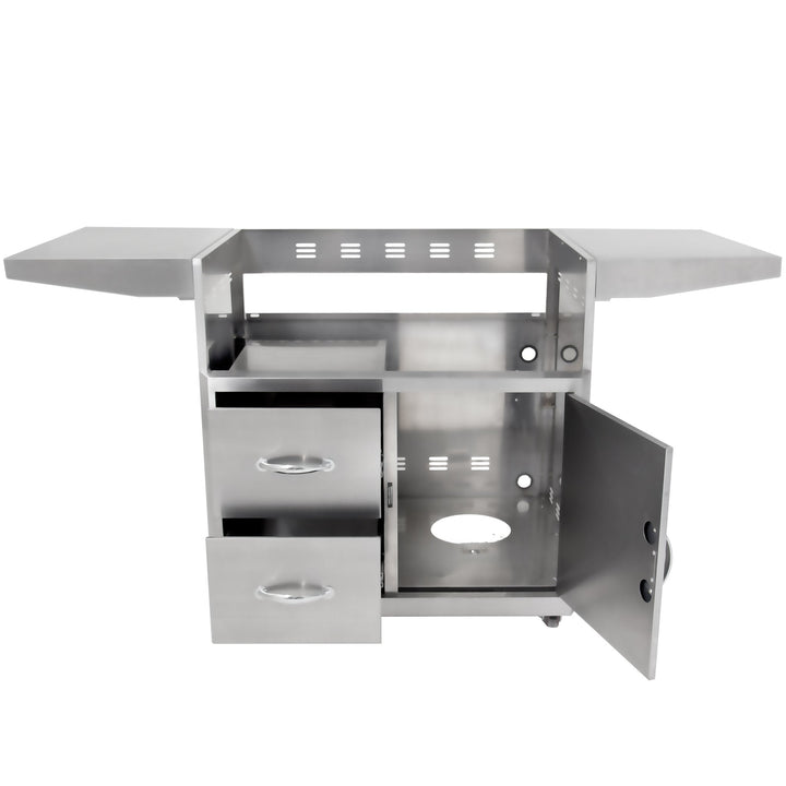 34" Blaze 3 Burner Professional Grill Cart - Starfire Direct