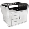 34" Blaze 3 Burner Professional Grill Cart - Starfire Direct