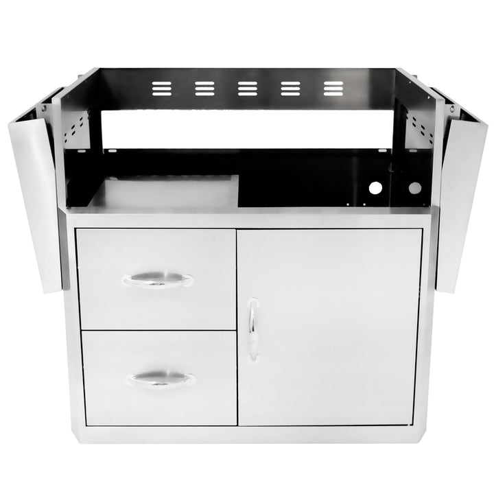 34" Blaze 3 Burner Professional Grill Cart - Starfire Direct