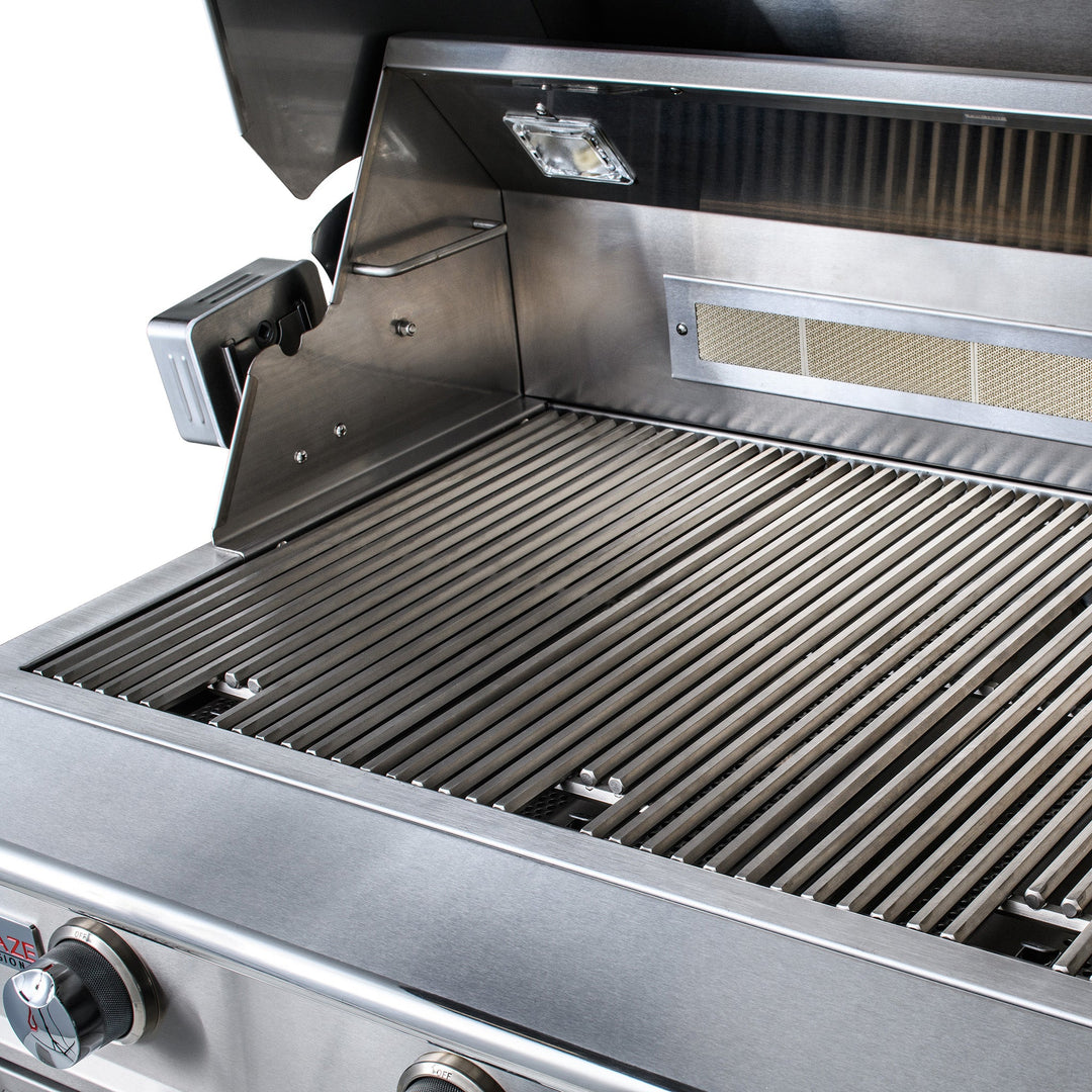 34" Blaze Professional Built-In Grill with Rear Infrared Burner - Starfire Direct