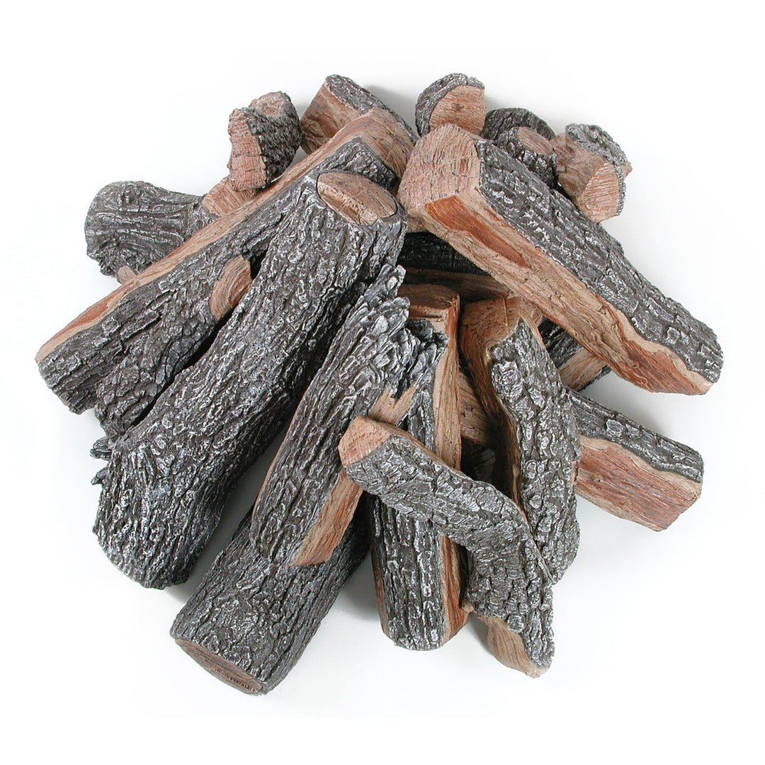 36" Split Bark Fire Pit Gas Logs