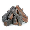 36" Split Bark Fire Pit Gas Logs
