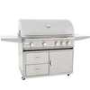 44" Blaze 4 Burner Professional Grill Cart - Starfire Direct