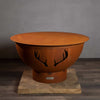 Fire Pit Art Antlers Fire Pit