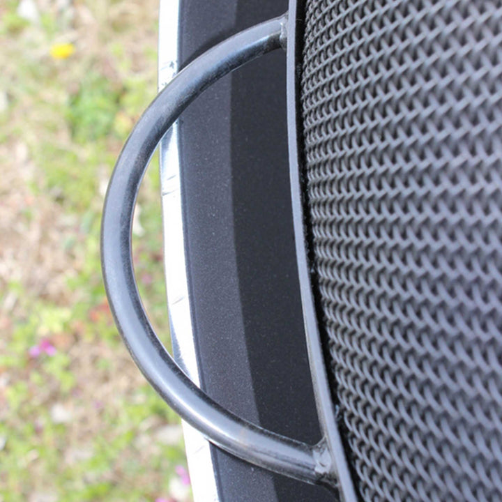 Fire Pit Art 44.5" Artisan Spark Guard with Bottom Handles