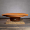 Fire Pit Art 51" Carbon Steel Table Top
