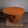 Fire Pit Art Fleur de Lis Fire Pit