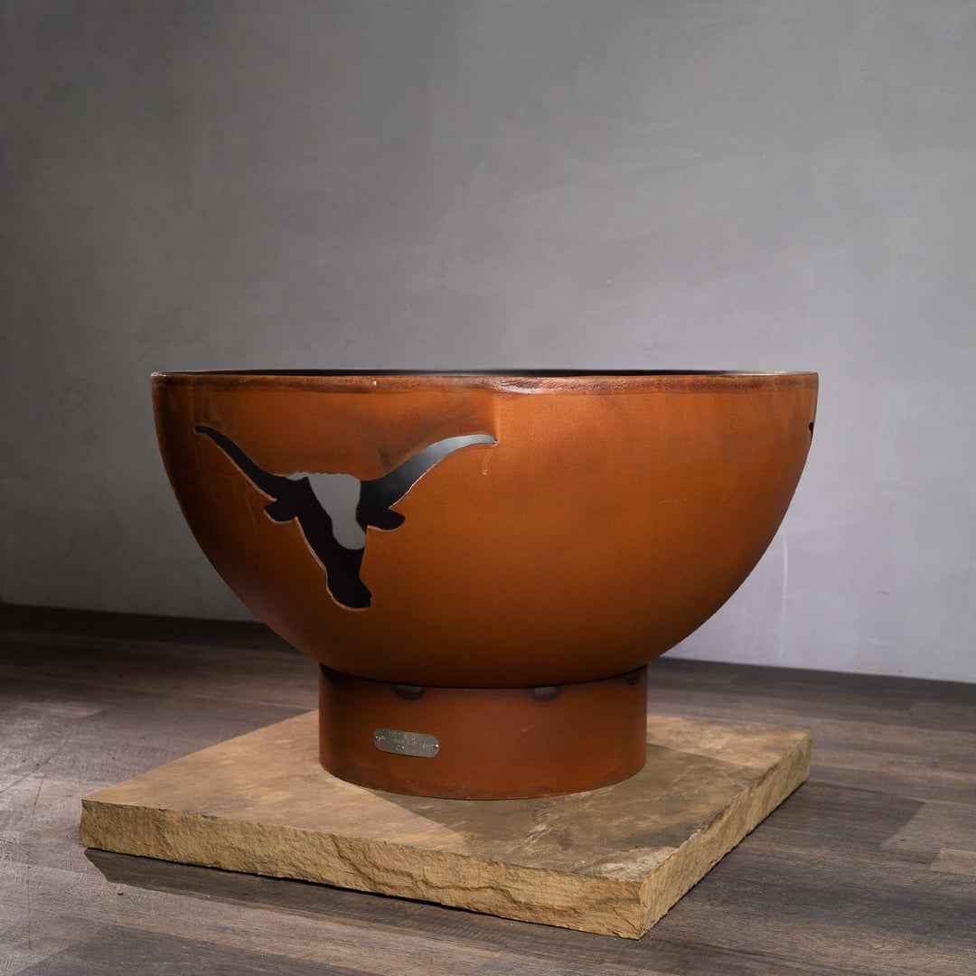 Fire Pit Art Longhorn Fire Pit