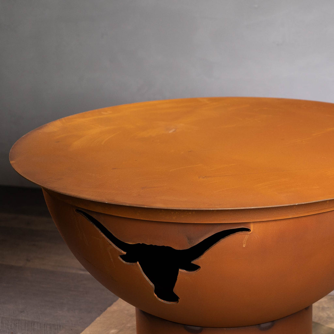 Fire Pit Art 40" Carbon Steel Table Top