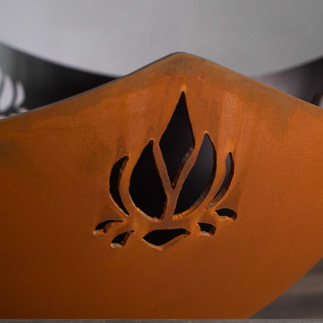 Fire Pit Art Lotus Fire Pit