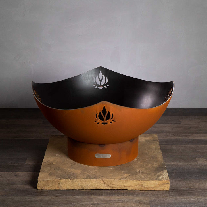 Fire Pit Art Lotus Fire Pit