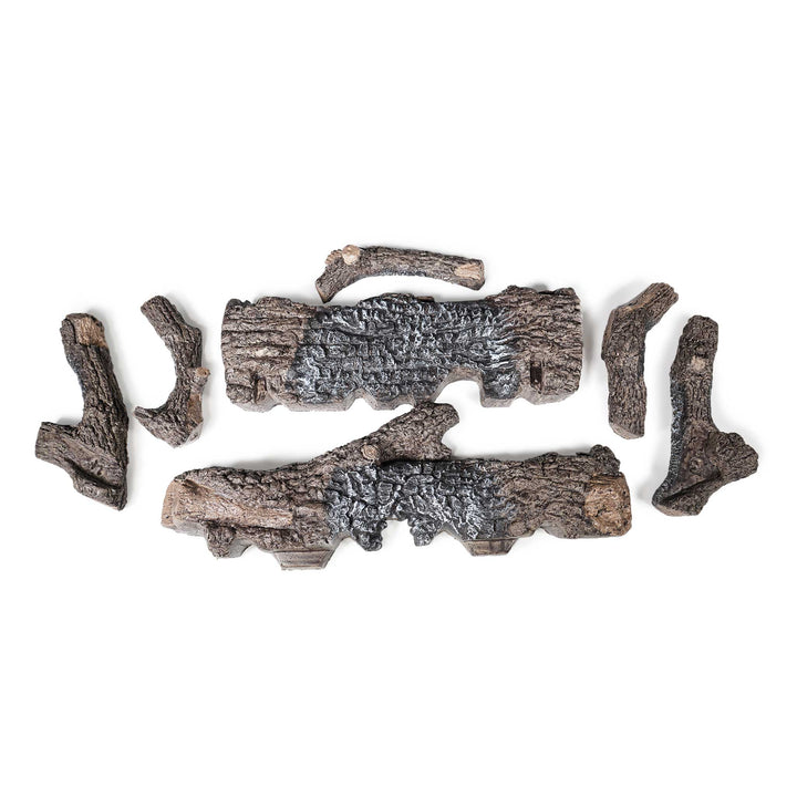 Vent-Free Gas Logs Charred Frontier Oak by Real Fyre