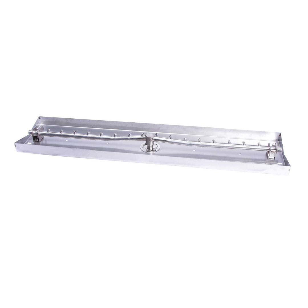 Linear Interlink Torpedo Fire Pit Burner Kit by HPC Fire