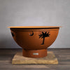 Fire Pit Art Tropical Moon Fire Pit