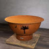 Fire Pit Art Tropical Moon Fire Pit