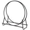 Black Finish 48" Diameter Tubular Log Hoop