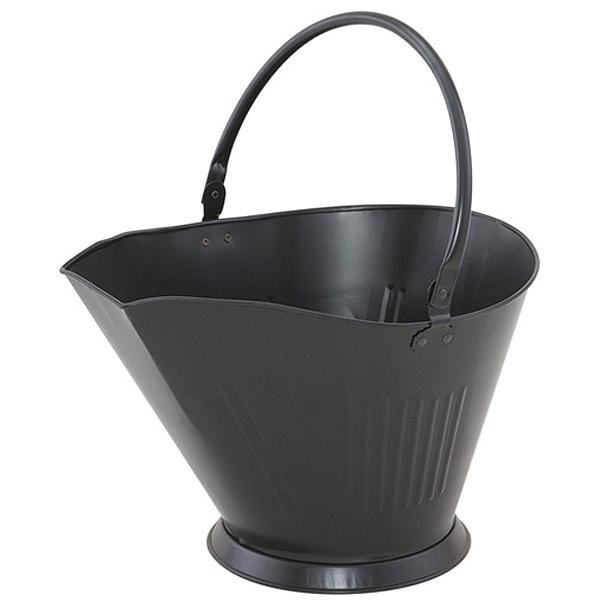 Black Finish Coal Hod