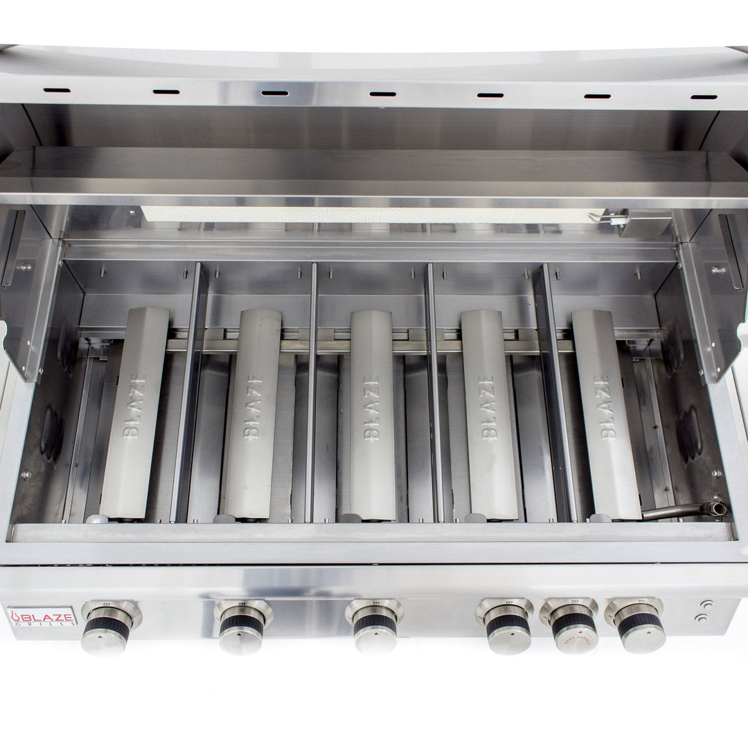 Blaze 5 Burner LTE Grill with Built-In Lights