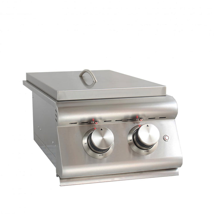 Blaze Built-In LTE Double Side Burner with Lights