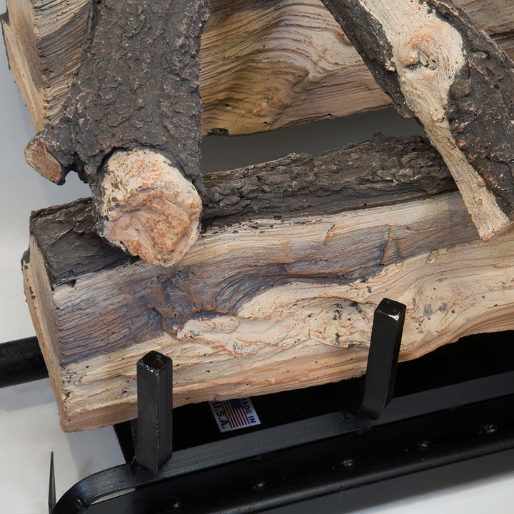Blue Pine Split Vented Gas Logs by Grand Canyon Gas Logs