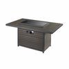 Brooks Rectangular Gas Fire Pit Table