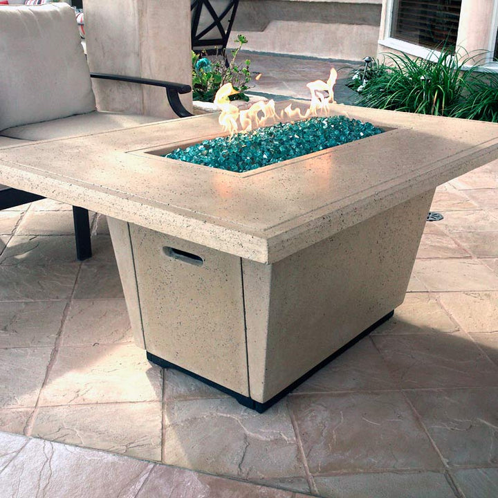 Rectangle Cosmopolitan Fire Table by American Fyre Designs