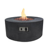 34" Round Venice Propane Gas Fire Pit by Elementi