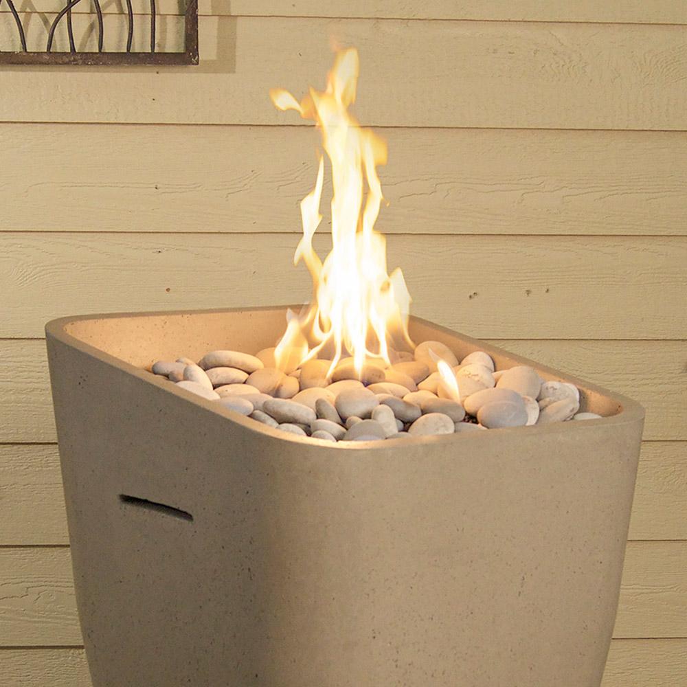 Fire Pit Creekstones - Cloud - Starfire Direct